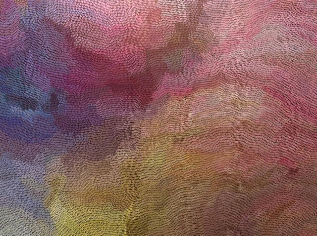 Untitled (Pink Multi) 2025 | 36"x48"