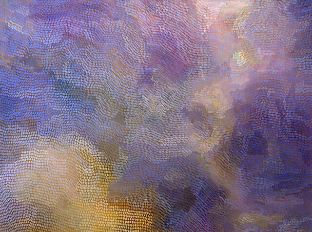 Untitled (Blue) 2025 | 36"x48"