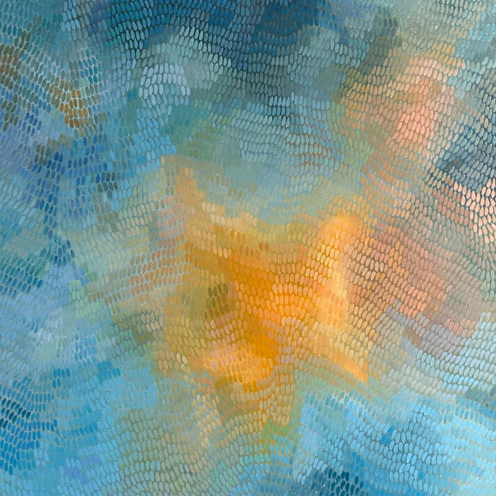 Aqua Mini 2025 | 20" x20" [SOLD]