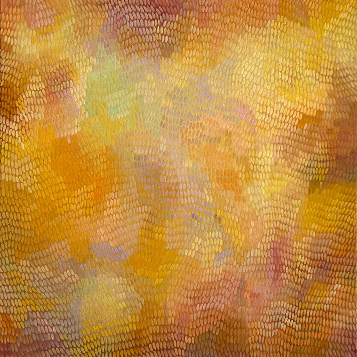 Untitled (Golden) Mini 2025 | 20"x20"