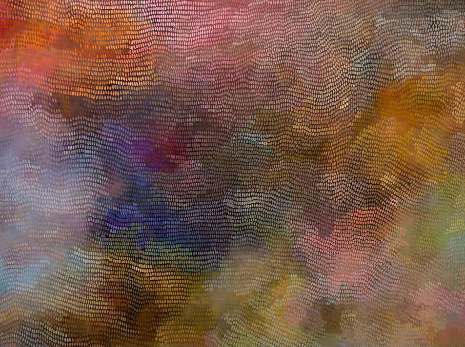 Untitled (Dark Orange) 2025 | 36"x48" [SOLD]